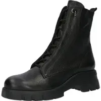 Paul green Damenschuhe Stiefeletten Schnürer Stiefel Schwarz Freizeit