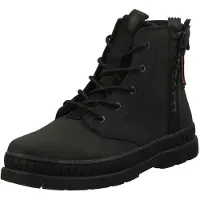 Bugatti Herren Stiefeletten/ Winterboots Schwarz Textil-Synthetik-Mix Größe: 44