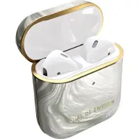 IDEAL OF SWEDEN , Hülle für AirPods 1 und 2 Luminous Pearl, Grau