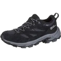 Jack Wolfskin Wanderschuh "VOJO TOUR TEXAPORE LOW M", Herren, Gr. 42,5, grau (phantom), Synthetik, Textil, Schuhe Wanderschuh, Wasserdicht, Trekkingschuh