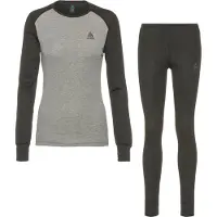Odlo Active Warm Special Set dark grey melange - grey melange (10793) S