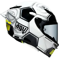 AGV Pista GP RR Catalunya 2008 Helm, schwarz/weiß, S (55/56)