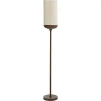 Light & Living Stehlampe - beige braun - Dania - baumwolle metall - Ø 23cm - E27 - 1738152 -