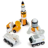 Tender Leaf Toys Space Voyager Set, Fahrzeug-Set, 3 Jahr(e), Holz, Mehrfarbig