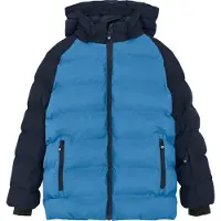 Color Kids Kinder Skijacke Ski Jacket Quilt Contrast Welded Seams 741719 Türkis 116