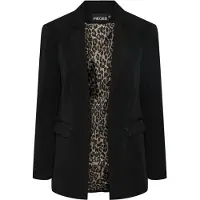 Pieces Pcbozzy Leoprint Blazer | Schwarz | M