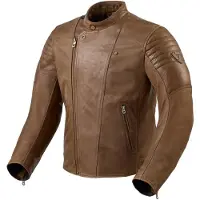 REV'IT! Revit Surgent Motorrad Lederjacke, braun, 50