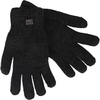 Heatkeeper Strickhandschuhe , Herren, Gr. S/M, grau (anthrazit), Kunstfaser, Handschuhe Strickhandschuhe, Thermohandschuhe mit elastischem Bündchen