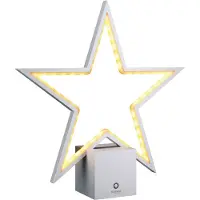 Sompex Lucy 2.0 34 LED-Akkuleuchte-Silber-mit LED (2200K/2700K)