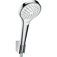 Hansgrohe Brausenset Croma Select S Vario/ Porter S weiß/chrom brauseschlauch 125 x, 26421400