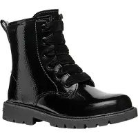 Geox Junior J Shaylax Girl Biker/Amphibians Boots Black 33_Eu