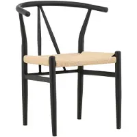 Ebuy24 Venture Design, Gartenstühle, Alfons, Schwarz