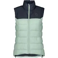 SCOTT Vest W's Insuloft Warm dark blue/fresh green (7732) XXL