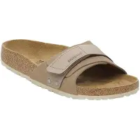 Birkenstock - Women's Oita Suede Leather - Sandalen Gr 41 - Narrow beige/braun
