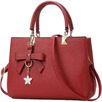 OEM Schwarzes PolyurethanDesign-Schultertäschchen, elegante Schultertasche, Tasche, Geschenk für Muttertag