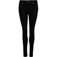 Superdry für Damen. W7010798A Mid-Rise-Jeans aus Bio-Baumwolle Vintage schwarz (24/32), Lässig, Denim, Nachhaltig