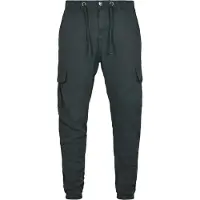 Urban Classics - CARGO Twill Jogging Pants bottle green - 3X
