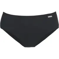LASCANA Bikini-Hose , Damen, Gr. 42, N-Gr, blau (marine), Polyamid, unifarben, Badehosen Bikini-Hose, mit höher geschnittener Form, Topseller