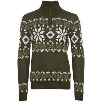 !Solid Troyer SOLID "Troyer SDNorwin", Herren, Gr. XXL, grün (rosin melange), Obermaterial: 100% Polyacryl PAN., Pullover Troyer