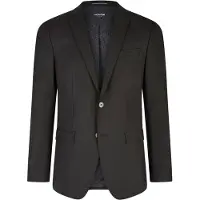 HECHTER PARIS - Modern Fit - Herren Mix & Match Sakko H-ECO (100131 40211), Größe:56, Farbe:Schwarz (990)