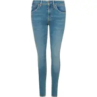 Superdry für Damen. W7010798A Mid-Rise-Jeans aus Bio-Baumwolle Vintage blau (25/32), Lässig, Denim, Nachhaltig
