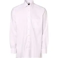 Olymp Businesshemd "Luxor modern fit", Herren, Gr. 47, N-Gr, weiß, Web, Obermaterial: 100% Baumwolle, modern fit, Hemden Businesshemd