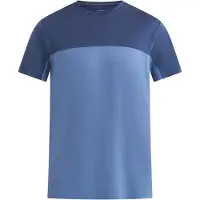 Icebreaker Merino 125 Cool-lite Sphere Iii Colour Block Short Sleeve T-shirt Blau S Mann