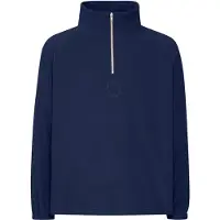 !Solid Troyer SOLID "Troyer SDIbrahim", Herren, Gr. XL, blau (insignia blau), Obermaterial: 100% Polyester PES., Pullover Troyer