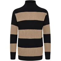 !Solid Rollkragenpullover SOLID "Rollkragenpullover SDSerge", Herren, Gr. XL, schwarz (true schwarz), Obermaterial: 100% Baumwolle CO., Pullover Rollkragenpullover
