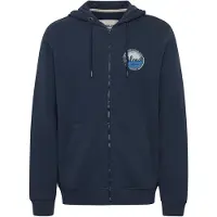 Blend Kapuzensweatjacke "Kapuzensweatjacke BHSweatshirt", Herren, Gr. M, blau (marineblaus), Obermaterial: 100% Baumwolle CO., Sweatjacken Kapuzensweatjacke