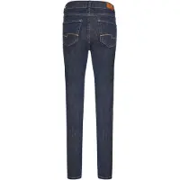 ANGELS Slim-fit-Jeans "SKINNY", Damen, Gr. 38, Länge 32, blau (schwarz indigo), Denim/Jeans, Obermaterial: 91% Baumwolle, 6% Polyester, 3% Elasthan, slim fit, Jeans Slim-fit-Jeans