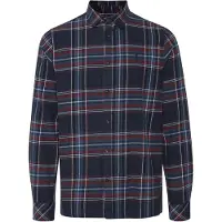 !Solid Langarmhemd SOLID "Langarmhemd SDDanar", Herren, Gr. XXL, N-Gr, rot (port), Obermaterial: 100% Baumwolle CO., Hemden Langarmhemd