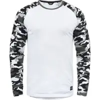 !Solid Rundhalsshirt SOLID "Rundhalsshirt SDCajus", Herren, Gr. 3XL, weiß (whi gre m), Obermaterial: 100% Baumwolle CO., Shirts Rundhalsshirt