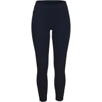 LASCANA Leggings , Damen, Gr. 32/34, N-Gr, blau (blau gemustert), Obermaterial: 77% Polyester, 18% Viskose, 5% Elasthan, Jacquardmuster, Basic, Hosen Leggings, mit kleinem ansprechendem Muster