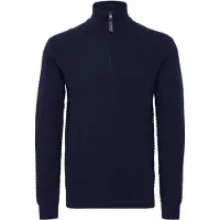 Indicode Troyer "Troyer IDBanjamon", Herren, Gr. XL, blau (navy), Obermaterial: 100% Baumwolle CO., Pullover Troyer
