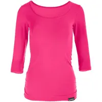 Winshape 3/4-Arm-Shirt "WS4", Damen, Gr. XL, pink, 90% Baumwolle, 10% Elasthan, Rundhals, Shirts 3/4-Arm-Shirt