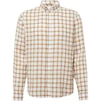Casual Friday Langarmhemd "Langarmhemd CFAnton", Herren, Gr. XXL, N-Gr, beige (ecru), Obermaterial: 55% Leinen LI. 45% Baumwolle CO., Hemden Langarmhemd