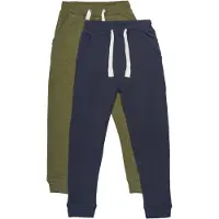 Minymo 2er Pack Jungen Basics Sweat Pants Freizeithose
