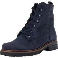 Gabor Soft Nubuk Melang Stiefelette Blau