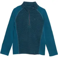 Color Kids Strickfleece-Pullover "Strickfleece-Pullover COFleece", Mädchen, Gr. 98, blau (legion blau), Obermaterial: 100% Polyester PES., Pullover Strickfleece-Pullover