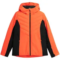 4F Damen Skijacke, Korallenfarbe, Größe S - AW23TJACF122-63N