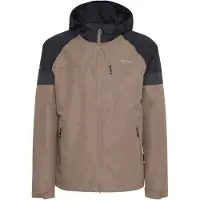 North Bend Funktionsjacke "Funktionsjacke NBTompkins M W-PRO 10.000 mit wasserdichter Beschichtung", Herren, Gr. XXL, braun (falcon), Obermaterial: 100% Polyester PES., Jacken Funktionsjacke
