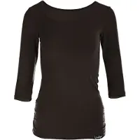 Winshape 3/4-Arm-Shirt "WS4", Damen, Gr. S, schwarz, 90% Baumwolle, 10% Elasthan, Rundhals, Shirts 3/4-Arm-Shirt
