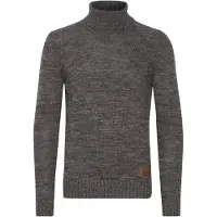 !Solid Rollkragenpullover SOLID "Rollkragenpullover SDPhilaremo", Herren, Gr. XXL, grau (dunkelgrau), Obermaterial: 100% Baumwolle CO., Pullover Rollkragenpullover
