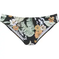 Sunseeker Bikini-Hose "Suva", Damen, Gr. 38, N-Gr, schwarz (schwarz, bedruckt), Polyamid, floral, Badehosen Bikini-Hose, in klassischer Schnittform