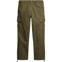 Superdry für Herren. M7011029A Lose Cargohose grün (30/32), Lässig, Baumwolle
