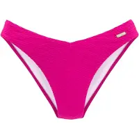 Sunseeker Bikini-Hose "Loretta", Damen, Gr. 36, N-Gr, pink, Polyamid, Strukturmuster, unifarben, Badehosen Bikini-Hose, mit V-förmigem Bündchen, Topseller