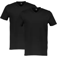 Lerros V-Shirt Spar-Set, 2 Stk. unifarben, 2-er Pack V-Shirt