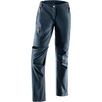 LASCANA Trekkinghose ACTIVE, Damen, Gr. 38, N-Gr, blau (navy), Web, Obermaterial: 95% Polyamid, 5% Elasthan, unifarben, Hosen Trekkinghose, mit Zip-off Beinen, Topseller
