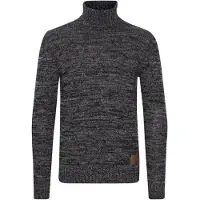 !Solid Rollkragenpullover SOLID "Rollkragenpullover SDPhilaremo", Herren, Gr. XXL, schwarz, Obermaterial: 100% Baumwolle CO., Pullover Rollkragenpullover